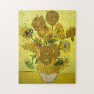 Van Gogh Sunflower Painting Jigsaw Puzzle