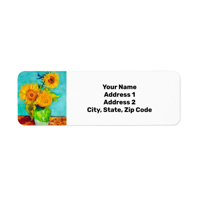 Van Gogh Sunflowers  (Front)