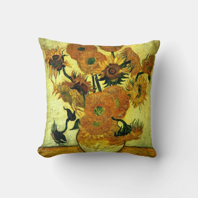 Van Gogh - Sunflowers 14 Cushion (Front)