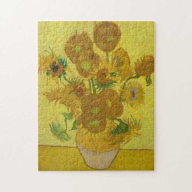VAN GOGH - Sunflowers 1889 Jigsaw Puzzle (Vertical)