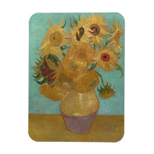 Van Gogh - Sunflowers, 3rd Version, Repetition Magnet