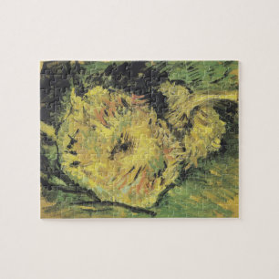 Van Gogh Sunflowers - Bright Yellow Floral Art Jigsaw Puzzle