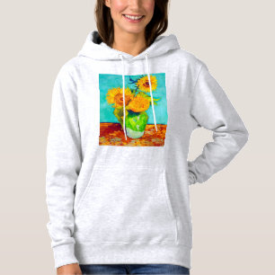 Van Gogh Sunflowers  Hoodie
