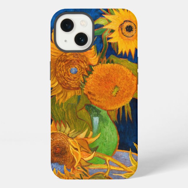 Van Gogh Sunflowers iPhone Case (Back)