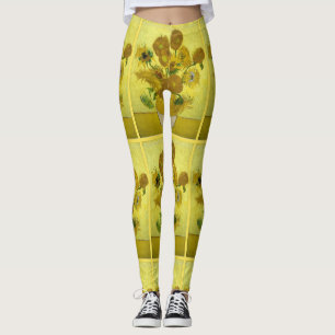 Van Gogh Sunflowers Leggings