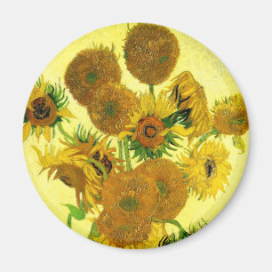 Van Gogh Sunflowers Magnet