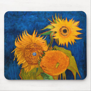 Van Gogh Sunflowers Mouse Mat