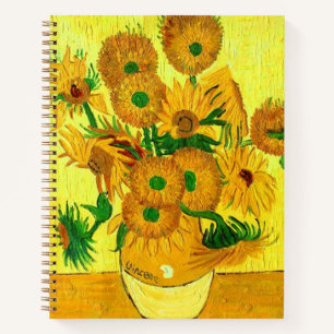 Van Gogh Sunflowers Notebook