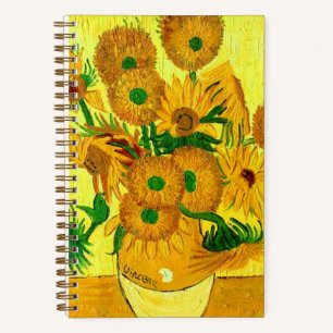 Van Gogh Sunflowers Notebook