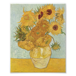 Van Gogh Sunflowers Photo Print