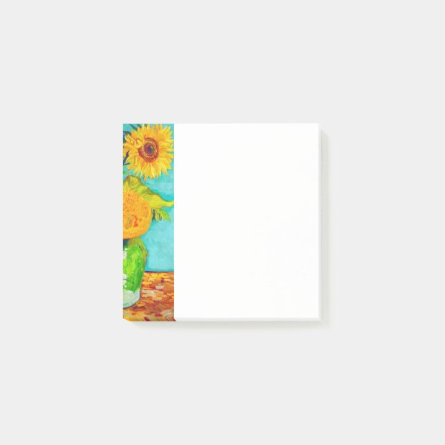 Van Gogh Sunflowers  Post-it Notes (Front)