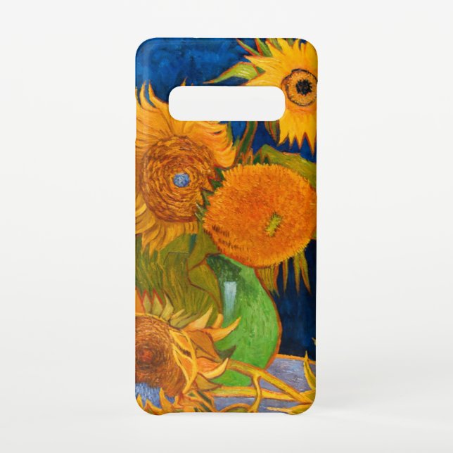 Van Gogh Sunflowers Samsung Galaxy Case (Back)