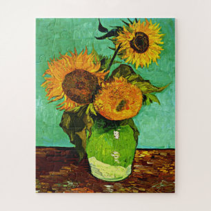 Van Gogh - Sunflowers, Three, Jigsaw Puzzle