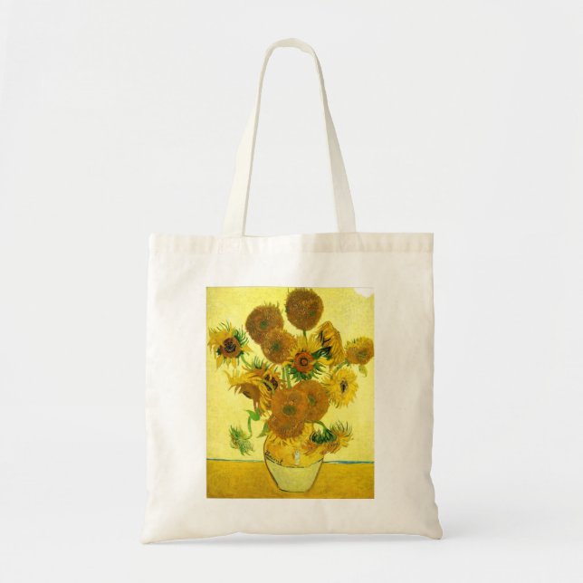 Van Gogh Sunflowers Tote Bag (Front)