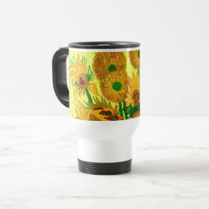 Van Gogh Sunflowers Travel Mug
