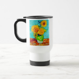 Van Gogh Sunflowers  Travel Mug