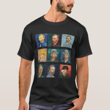 Van Gogh T-Shirt | Van Gogh Self-Portrait Tee