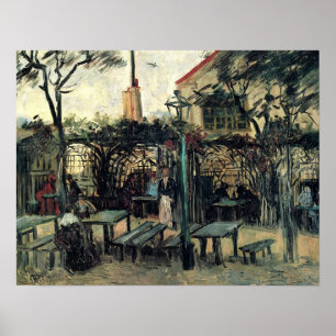 Van Gogh - Terrace of a Cafe on Montmartre Poster