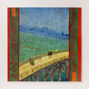 Van Gogh The Bridge in the Rain after Hiroshige Jigsaw Puzzle