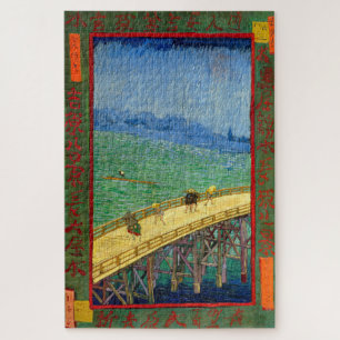 Van Gogh The Bridge in the Rain after Hiroshige Jigsaw Puzzle