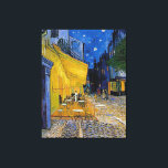Van Gogh - The Cafe Terrace Canvas Print<br><div class="desc">Vincent van Gogh - The Cafe Terrace on the Place du Forum,  Arles</div>
