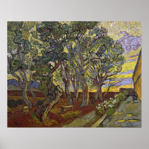 Van Gogh - The Garden Of Saint Paul's Hospital Poster