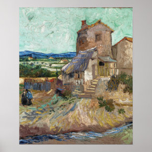 Van Gogh - The House Of La Crau (Old Mill) Poster