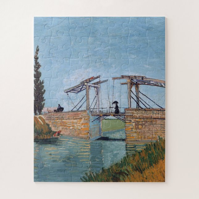 Van Gogh - The Langlois Bridge at Arles Jigsaw Puzzle (Vertical)
