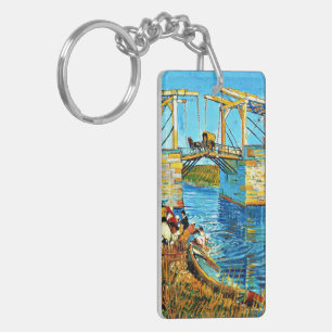 Van Gogh - The Langlois Bridge at Arles Key Ring