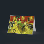 Van Gogh - The Night Cafe Card<br><div class="desc">The Night Cafe,  famous painting by Vincent van Gogh</div>