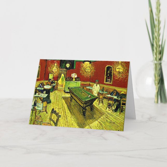 Van Gogh - The Night Cafe Card (Front)