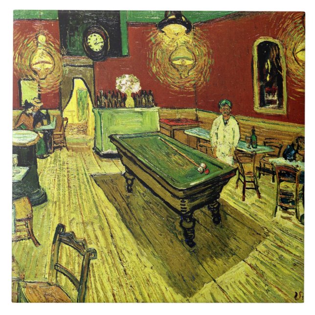 Van Gogh - The Night Cafe Tile (Front)