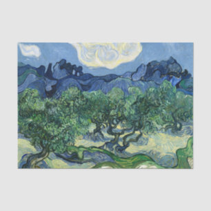 Van Gogh The Olive Trees Landscape Painting Tissue Paper