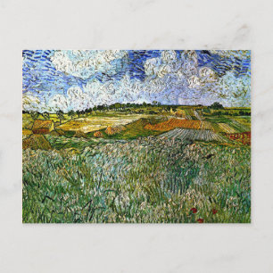 Van Gogh - The Plain at Auvers Postcard
