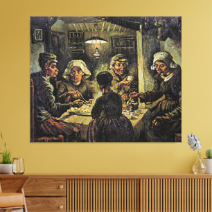 Van Gogh - The Potato Eaters Canvas Print