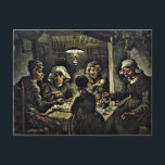 Van Gogh - The Potato Eaters Postcard<br><div class="desc">Vincent van Gogh famous painting,  The Potato Eaters</div>