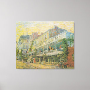 Van Gogh The Restaurant de la Sirene at Asnieres Canvas Print