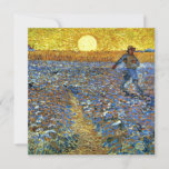 Van Gogh - The Sower, famous painting, card<br><div class="desc">Vincent van Gogh - The Sower,  famous painting.</div>