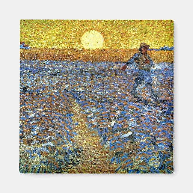 Van Gogh - The Sower Magnet (Front)