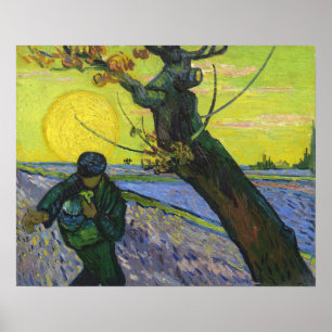 Van Gogh - The Sower Poster