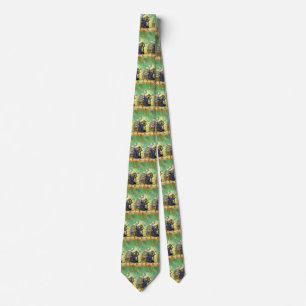Van Gogh, The Spinner, Vintage Impressionism Art Tie