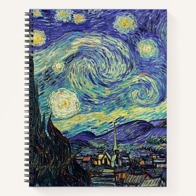 Van Gogh The Starry Night Notebook (Front)