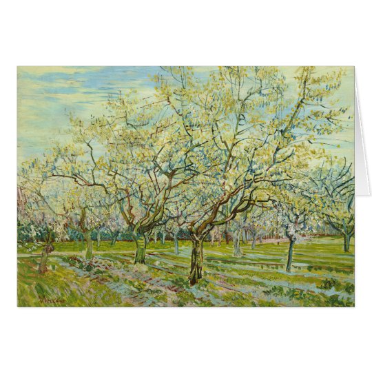 Van Gogh The White Orchard Card