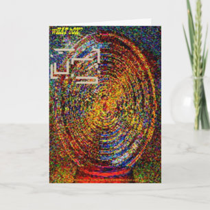 Van Gogh Thinking Outside of the Box Card