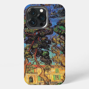 Van Gogh Trees in the Garden, Saint Paul Hospital iPhone 13 Pro Case