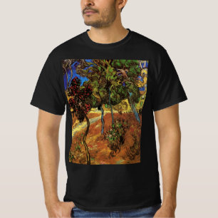 Van Gogh Trees in the Garden, Saint Paul Hospital T-Shirt