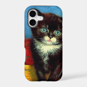 Van Gogh Tuxedo Cat