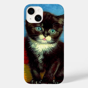 Van Gogh Tuxedo Cat Case-Mate iPhone 14 Case