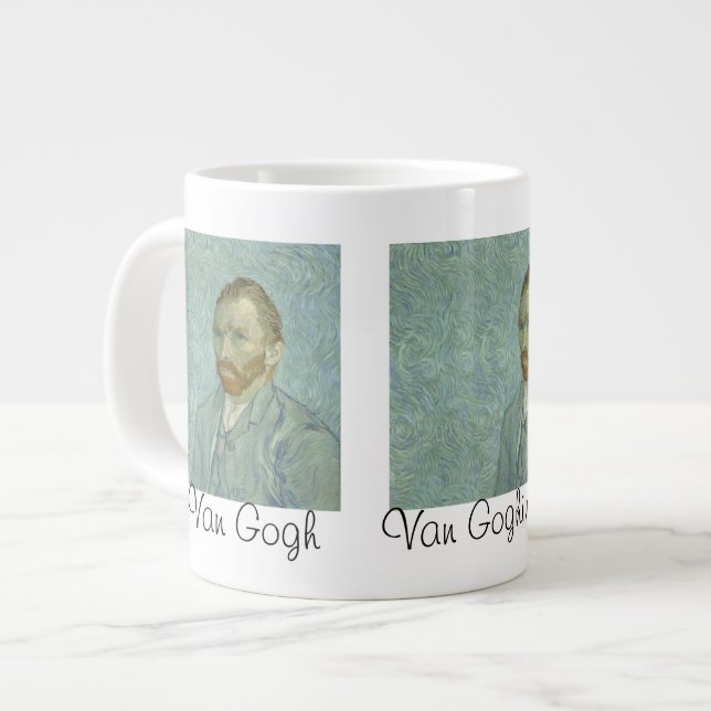 Van Gogh Van Goghing Van Gone Masterpiece Humour Large Coffee Mug (Front Left)