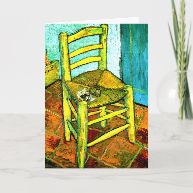 Van Gogh - Van Gogh's Chair Card (Front)